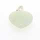 Halfedelsteen hanger hart 22 mm (1 st.)