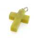 Halfedelsteen hanger kruis 25 x 14 mm (1 st.)