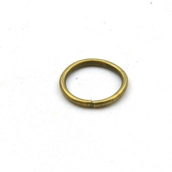 Ring open antique goud 4 mm (10 gram)