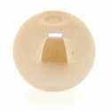 Luster kraal, rond, donker champagne, 4 mm (76 st.)
