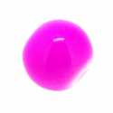 Glaskraal, rond, felroze, 8 mm (10 st.)