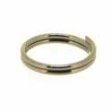 Ring split blackplated 12 mm (10 gram)