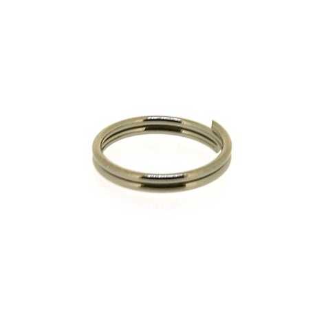Ring split blackplated 4 mm (10 gram)