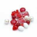 Glaskraal, mix, rood (100 gram)