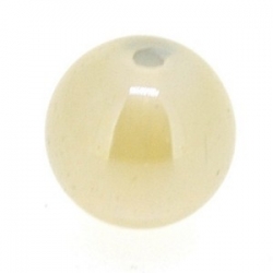 Luster kraal, rond, champagne, 4 mm (76 st.)
