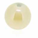 Luster kraal, rond, champagne, 6 mm (20 st.)