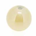 Luster kraal, rond, champagne, 8 mm (10 st.)