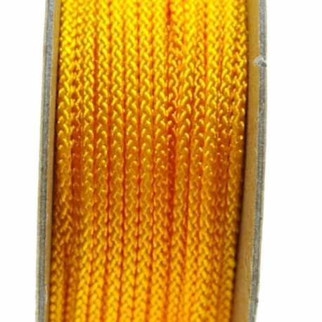 Shamballa draad, lichtoranje, 2 mm (ca. 12 mtr.)