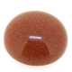 Cabochon halfedelsteen Brown Goldstone rond 14 mm (5 st.)