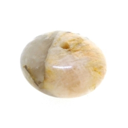 Feldspar, kraal, donut, beige, 8 x 14 mm (5 st.)