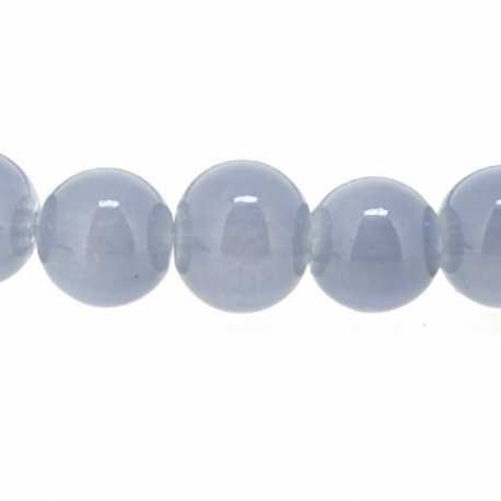 Glaskraal, rond, grijs, 4 mm (streng)