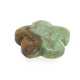 Green Opale kraal bloem 20 mm (3 st.)