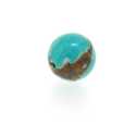 Halfedelsteen kraal, Turquoise, rond, 8 mm (10 st.)