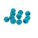 Gekleurd Turquoise, kraal, turquoise, rond, 3 mm (streng)