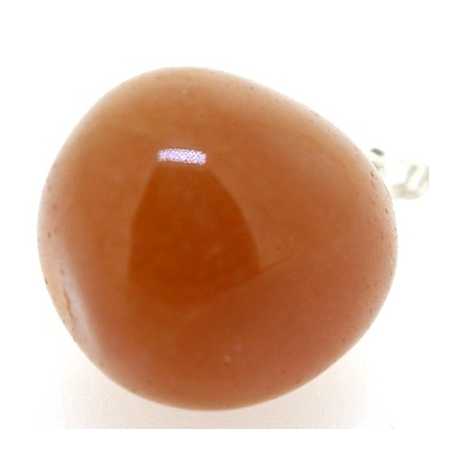 Halfedelsteen hanger blokje 16 mm (1 st.)