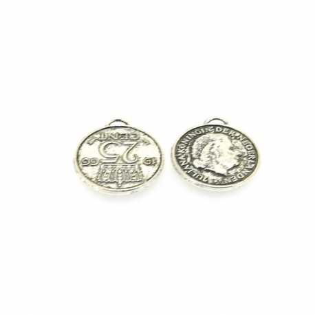 Metaal, bedel, kwartje, 1966, zilver, 22 mm (3 st.)