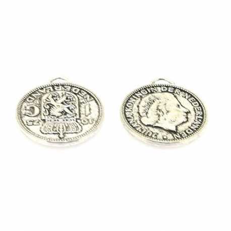 Metaal, bedel, gulden, 1975, zilver, 28 mm (3 st.)