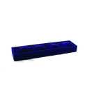 Displaydoos voor armbanden/horloges, velours, blauw, 4 kussentjes (1 st.)