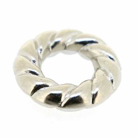 Montagering, metallook, zilver, 20 mm (5 st.)