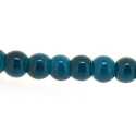 Glaskraal, rond, donkergroen, 4 mm (streng)
