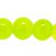 Glaskraal, rond, appelgroen, 8 mm (streng)