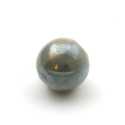 Keramiek kraal, rond, groen, metallic, 26 mm (1 st.)