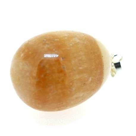 Halfedelsteen hanger druppel ca. 22 mm (1 st.)