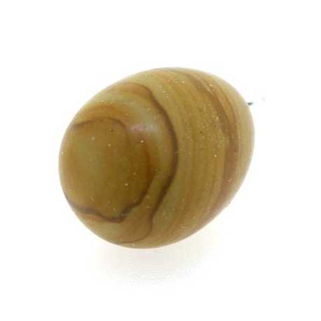 Halfedelsteen hanger druppel ca. 22 mm (1 st.)