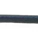 Natuurleer, rond, grijs, 3 mm (1 meter)