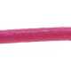 Natuurleer, rond, roze, 3 mm (1 meter)