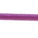 Natuurleer, rond, lila, 3 mm (1 meter)