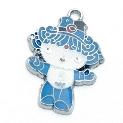 Metaal, bedel, mascotte Olympische Spelen 2008, Beibei (1 st.)