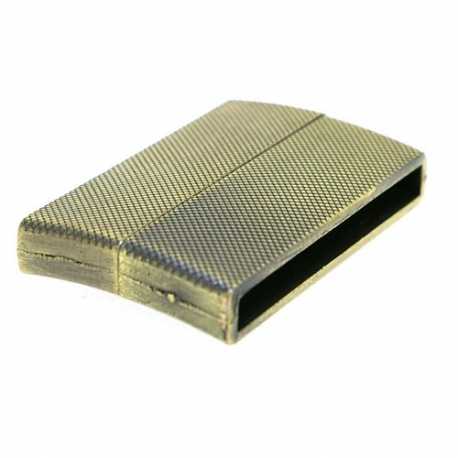 Magneetslot, antique goud, 40 x 25 mm (2 st.)