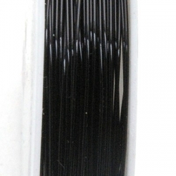 Wire Wire zwart 0.5mm (10 mtr.)