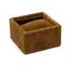 Displaydoos voor armbanden/horloges, velours, bruin, 1 kussentje (1 st.)