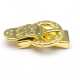 Magneetslot, goud, 38 x 22 mm, binnenmaat 10 x 2 mm (1 st.)