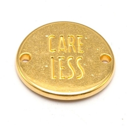 DQ tussenstuk goud quote Care less 20 mm (1 st.)