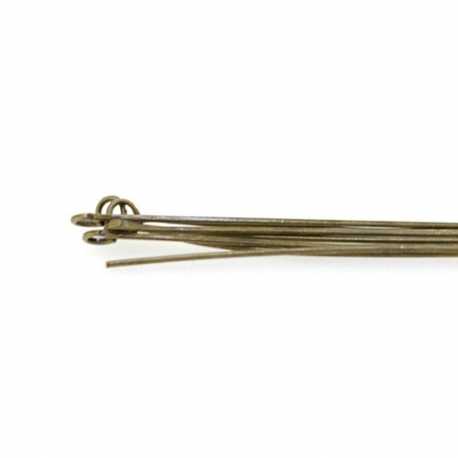 Kettelstiften, antique goud, 45 mm (10 gram)