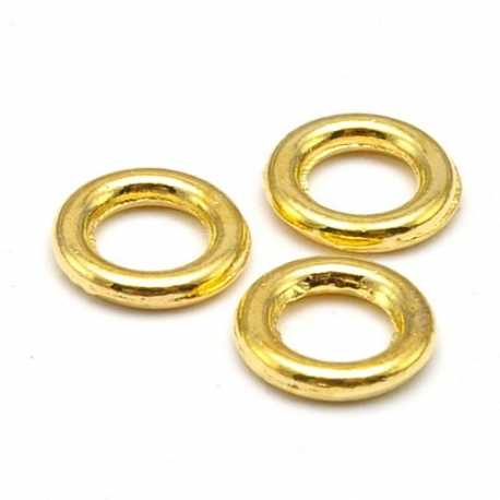 Dichte ring, goud, 8 mm (ca. 37 stuks)