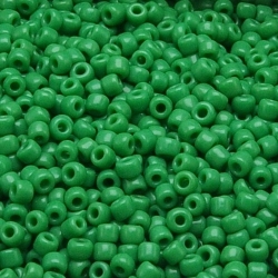 Rocailles, groen, 1,5 mm (50 gr.)