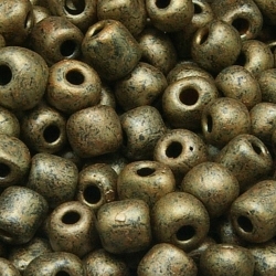 Rocailles, legergroen, 5 mm (50 gr.)