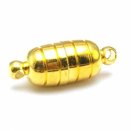 Magneetslot, goud, 16 x 6 mm (3 st.)