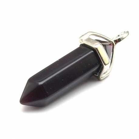 Halfedelsteen hanger Onyx, 42 mm (1 st.)