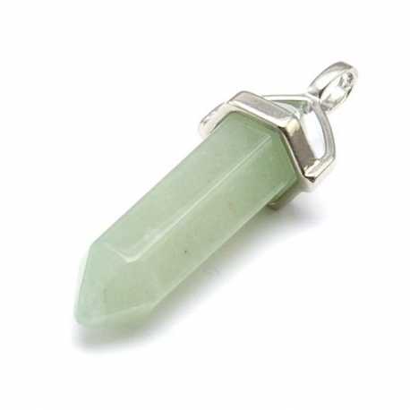 Halfedelsteen hanger Amazoniet, 42 mm (1 st.)