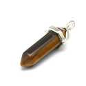 Halfedelsteen hanger Tigereye, 42 mm (1 st.)