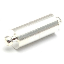 Magneetslot zilver 24 mm (3 st.)