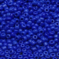 Rocailles blauw 2 mm (50 gr.)