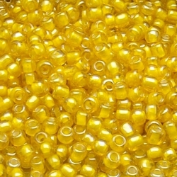 Rocailles geel 2,5 mm (50 gram)