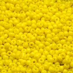 Rocailles geel 1,5 mm (50 gram)