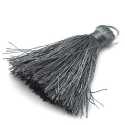Kwastje grijs 30 mm (3 st.)